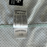 Chrome Hearts Green & White Logo Reversible Mesh Jersey