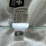 Chrome Hearts Green & White Logo Reversible Mesh Jersey