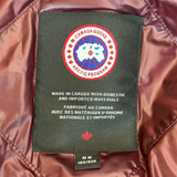 Canada Goose Burgundy Cypress Black Label Women's Vest