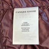 Canada Goose Burgundy Cypress Black Label Women's Vest