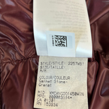 Canada Goose Burgundy Cypress Black Label Women's Vest