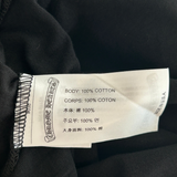 Chrome Hearts Black & Pink Neck Logo Longsleeve T-Shirt