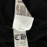 Chrome Hearts Black & Pink Neck Logo Longsleeve T-Shirt