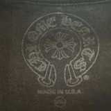 Chrome Hearts Black & Pink Neck Logo Longsleeve T-Shirt