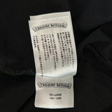 Chrome Hearts Black & Pink Neck Logo Longsleeve T-Shirt