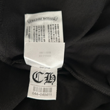 Chrome Hearts Black & Pink Neck Logo Longsleeve T-Shirt