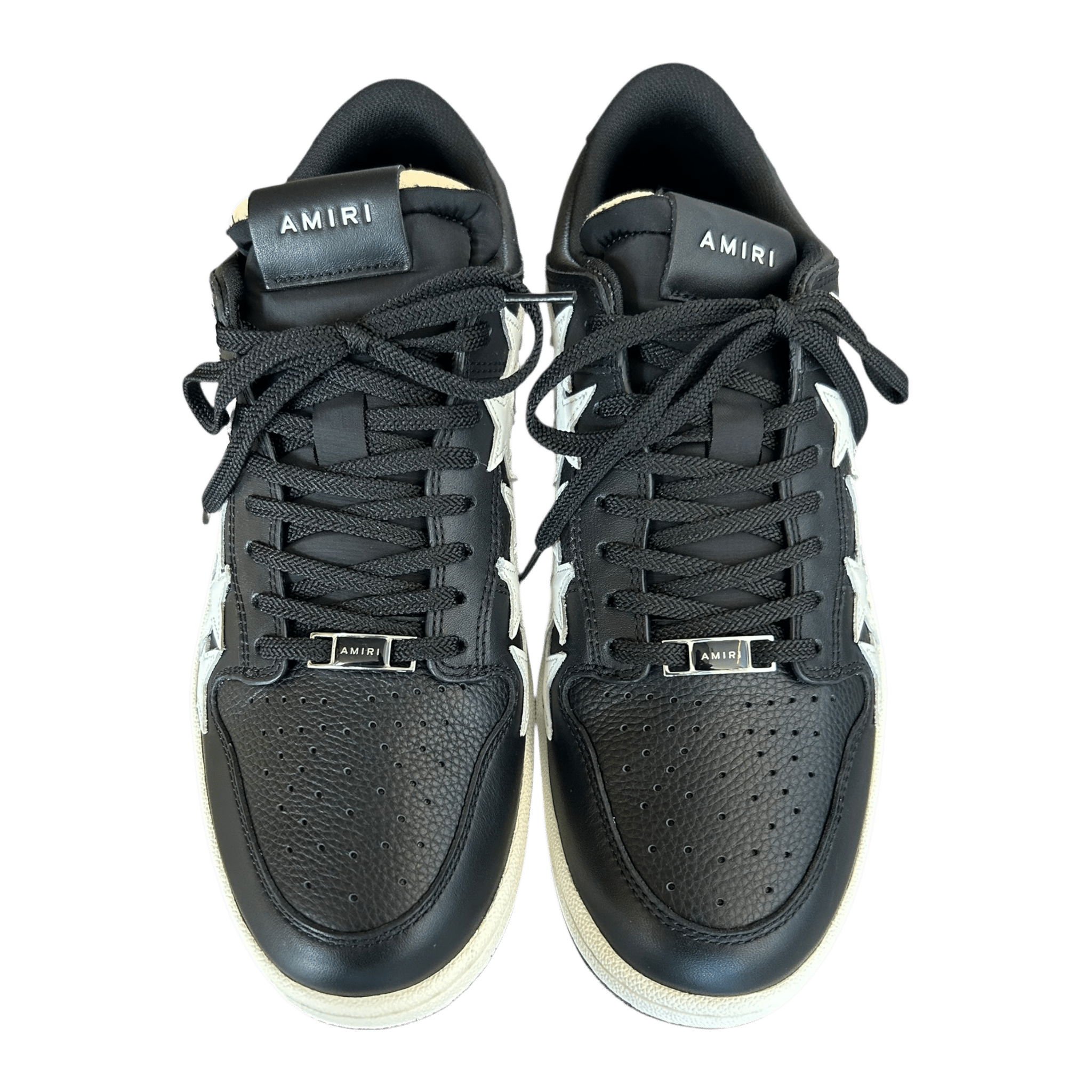 Amiri Black & White Stars Low Top Sneakers - Morely TrendsAmiri Type here:)