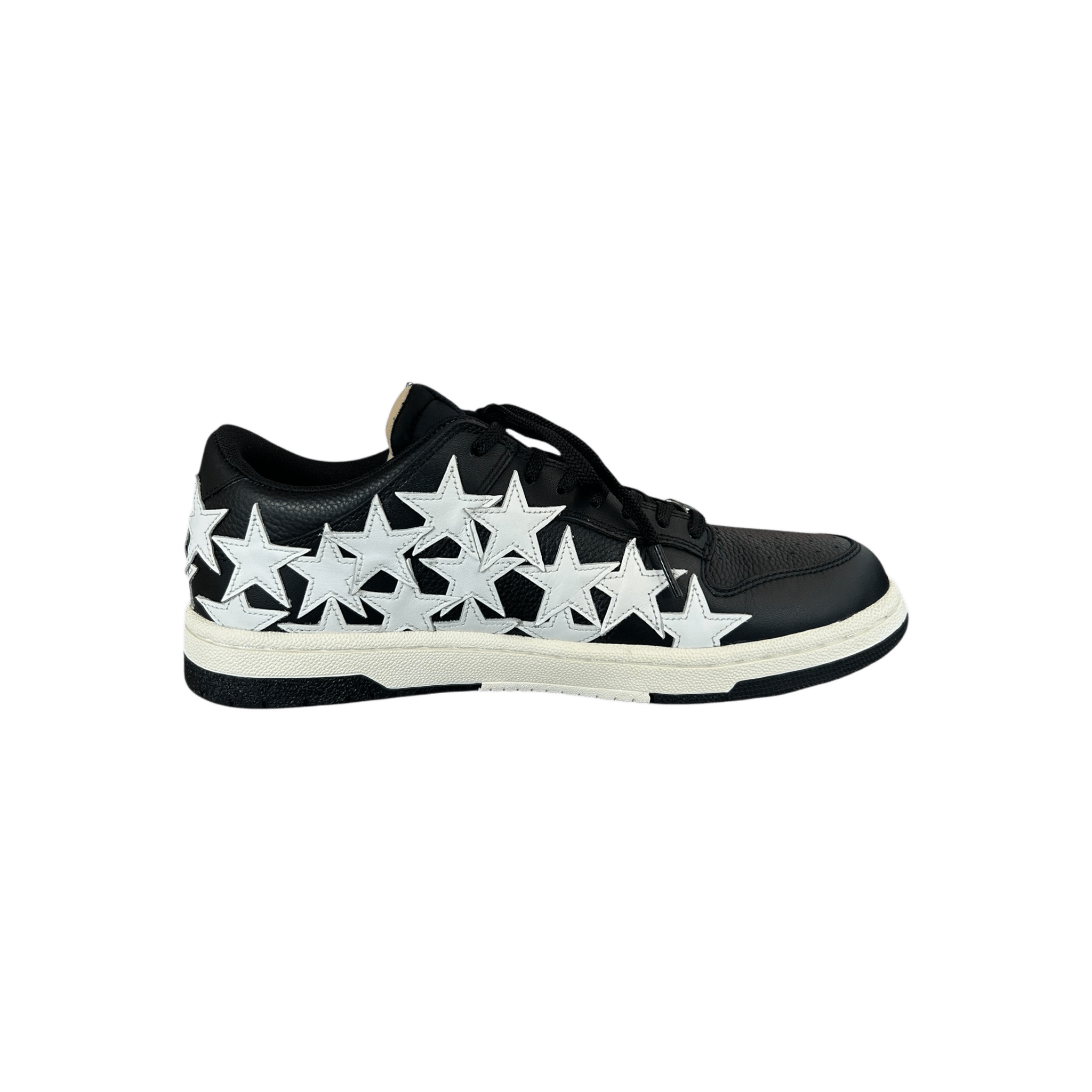 Amiri Black & White Stars Low Top Sneakers - Morely TrendsAmiri Type here:)
