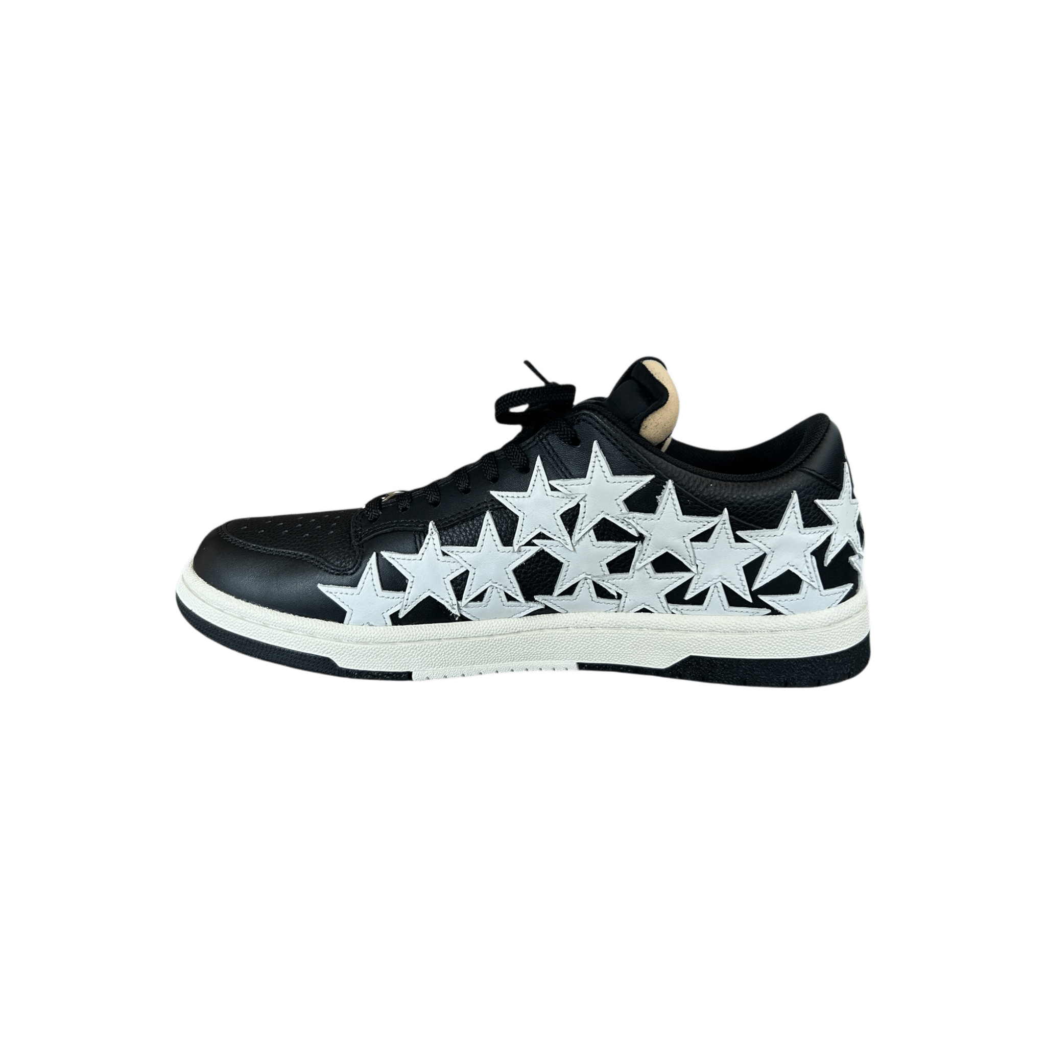 Amiri Black & White Stars Low Top Sneakers - Morely TrendsAmiri Type here:)