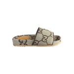 Gucci Beige & Brown GG Monogram Sandals - Morely TrendsGucci Type here:)