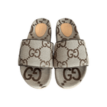 Gucci Beige & Brown GG Monogram Sandals - Morely TrendsGucci Type here:)
