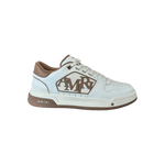 Amiri White & Brown Classic Logo Low Top Sneakers - Morely TrendsAmiri Type here:)