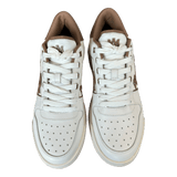 Amiri White & Brown Classic Logo Low Top Sneakers - Morely TrendsAmiri Type here:)