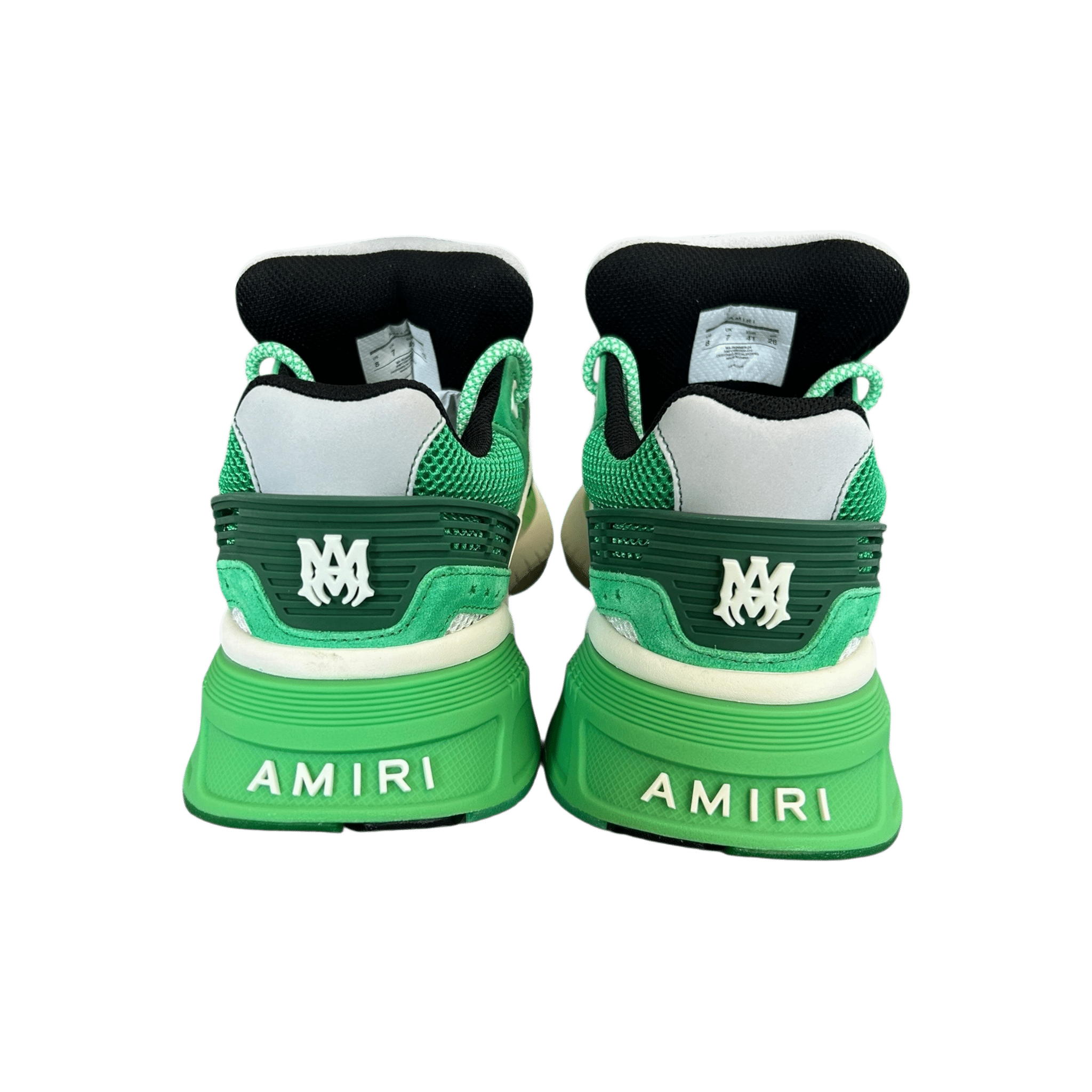 Amiri White & Green MA Logo Runners - Morely TrendsAmiri Type here:)