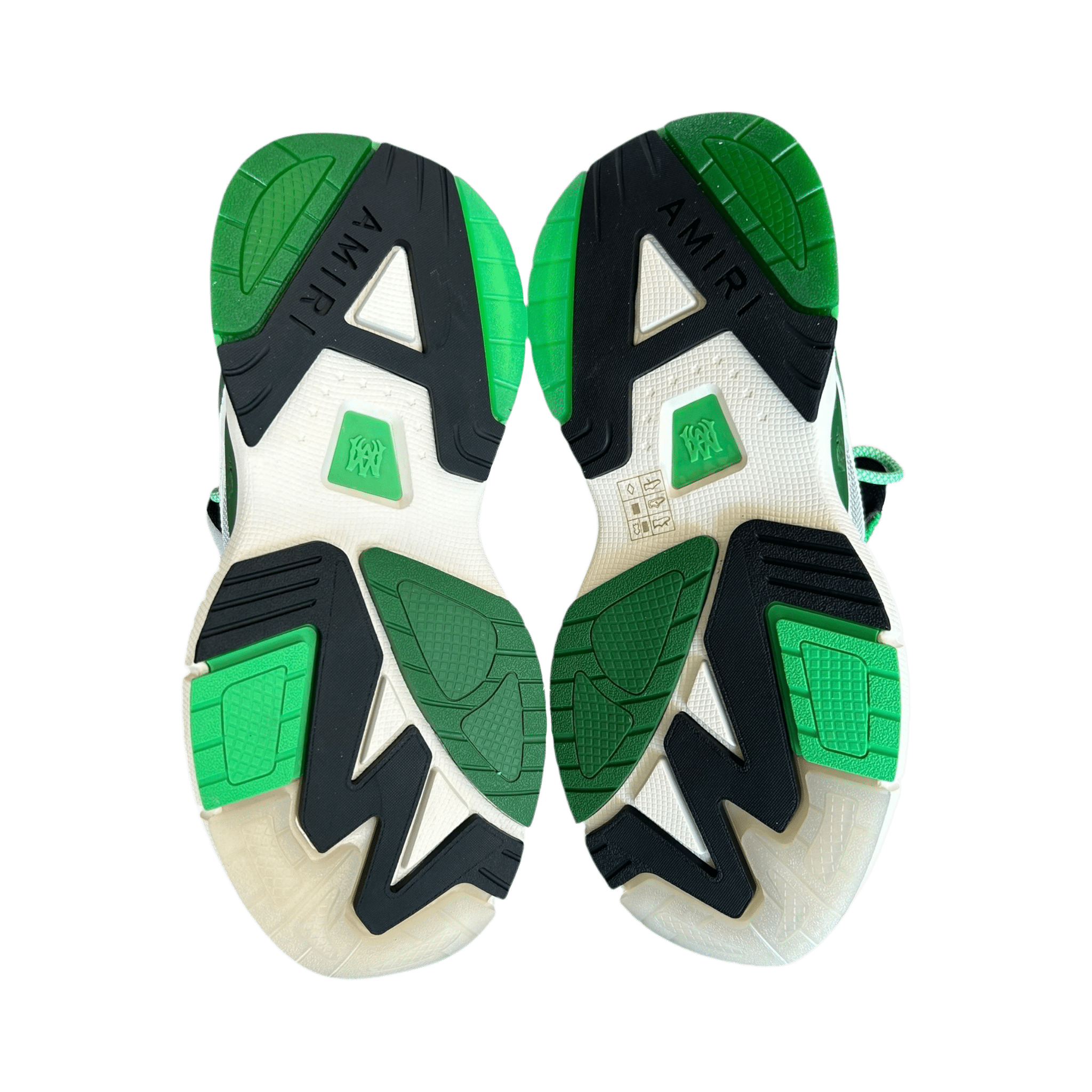 Amiri White & Green MA Logo Runners - Morely TrendsAmiri Type here:)
