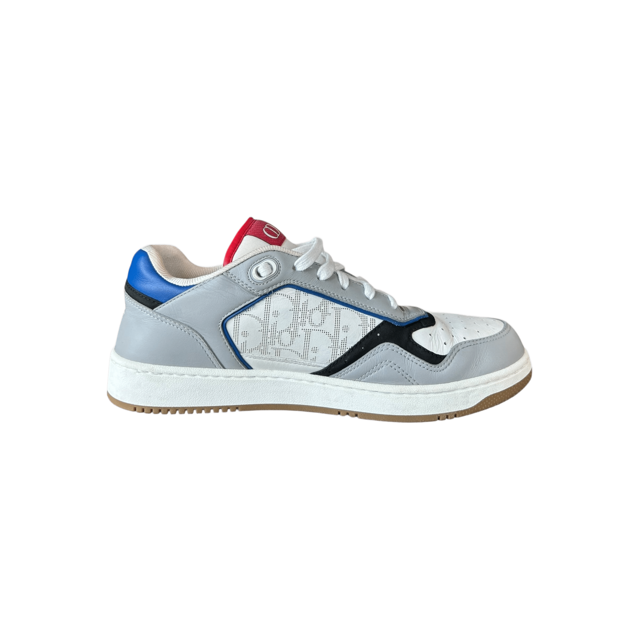 Dior Grey & Blue Oblique B27 Sneakers - Morely TrendsDior Type here:)
