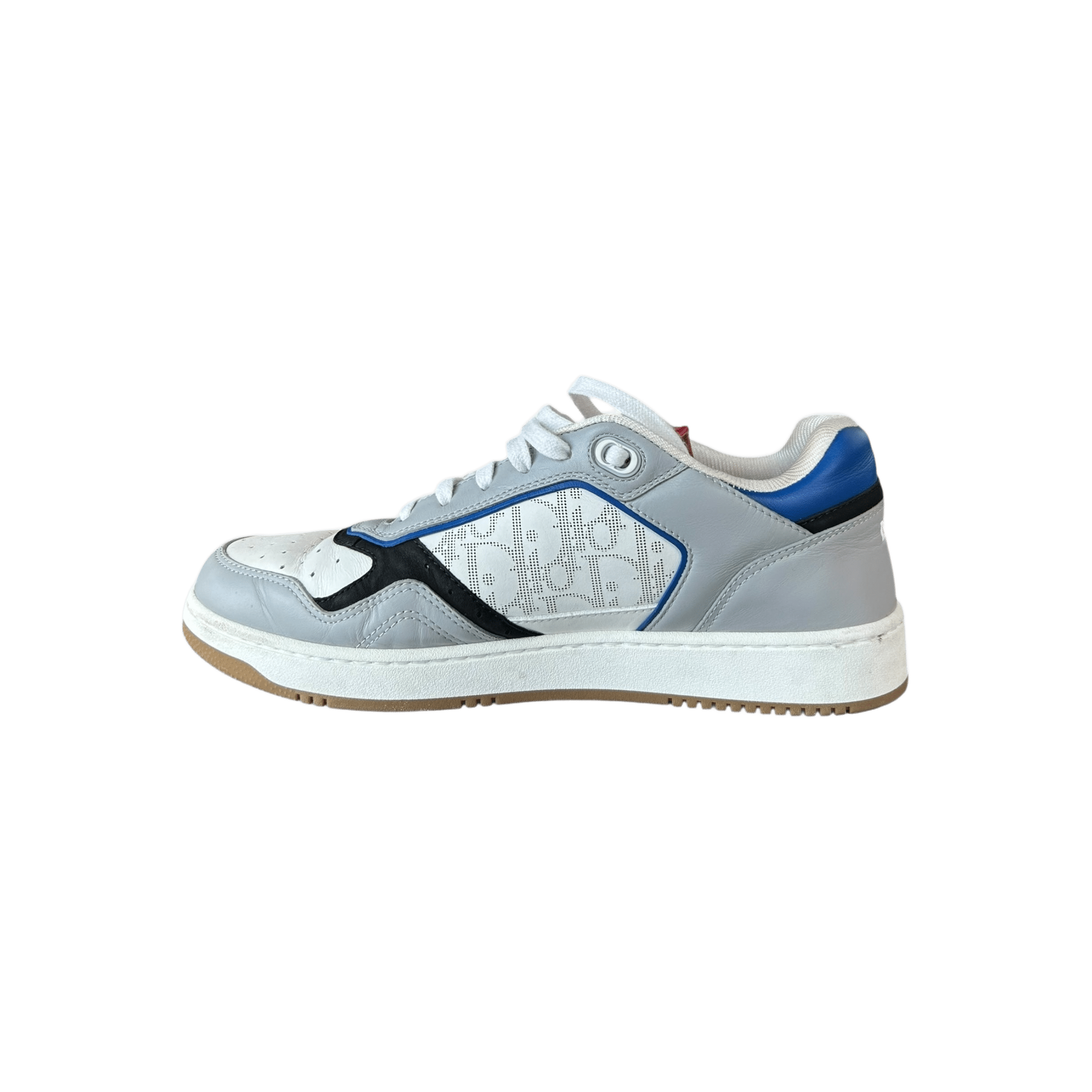 Dior Grey & Blue Oblique B27 Sneakers - Morely TrendsDior Type here:)