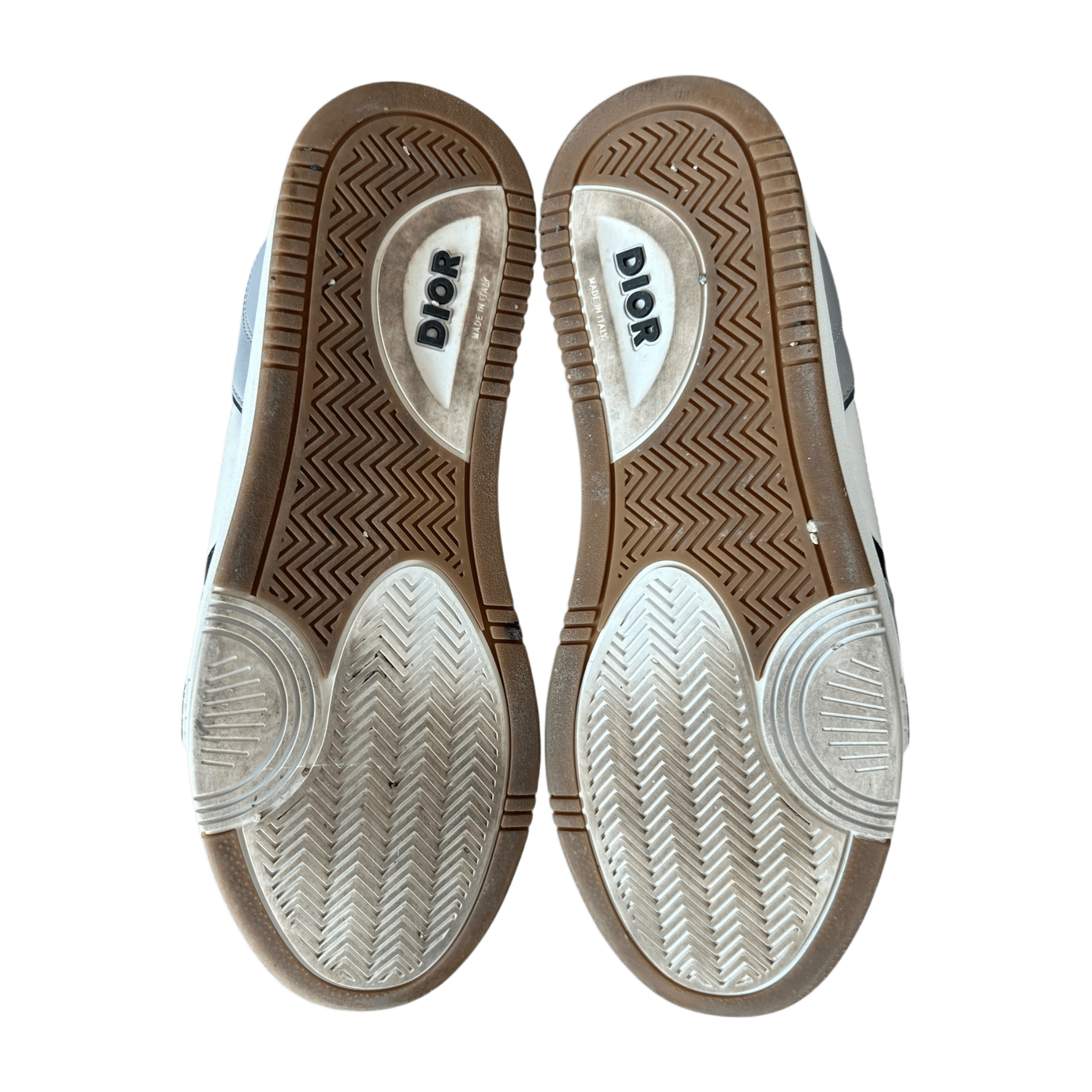 Dior Grey & Blue Oblique B27 Sneakers - Morely TrendsDior Type here:)