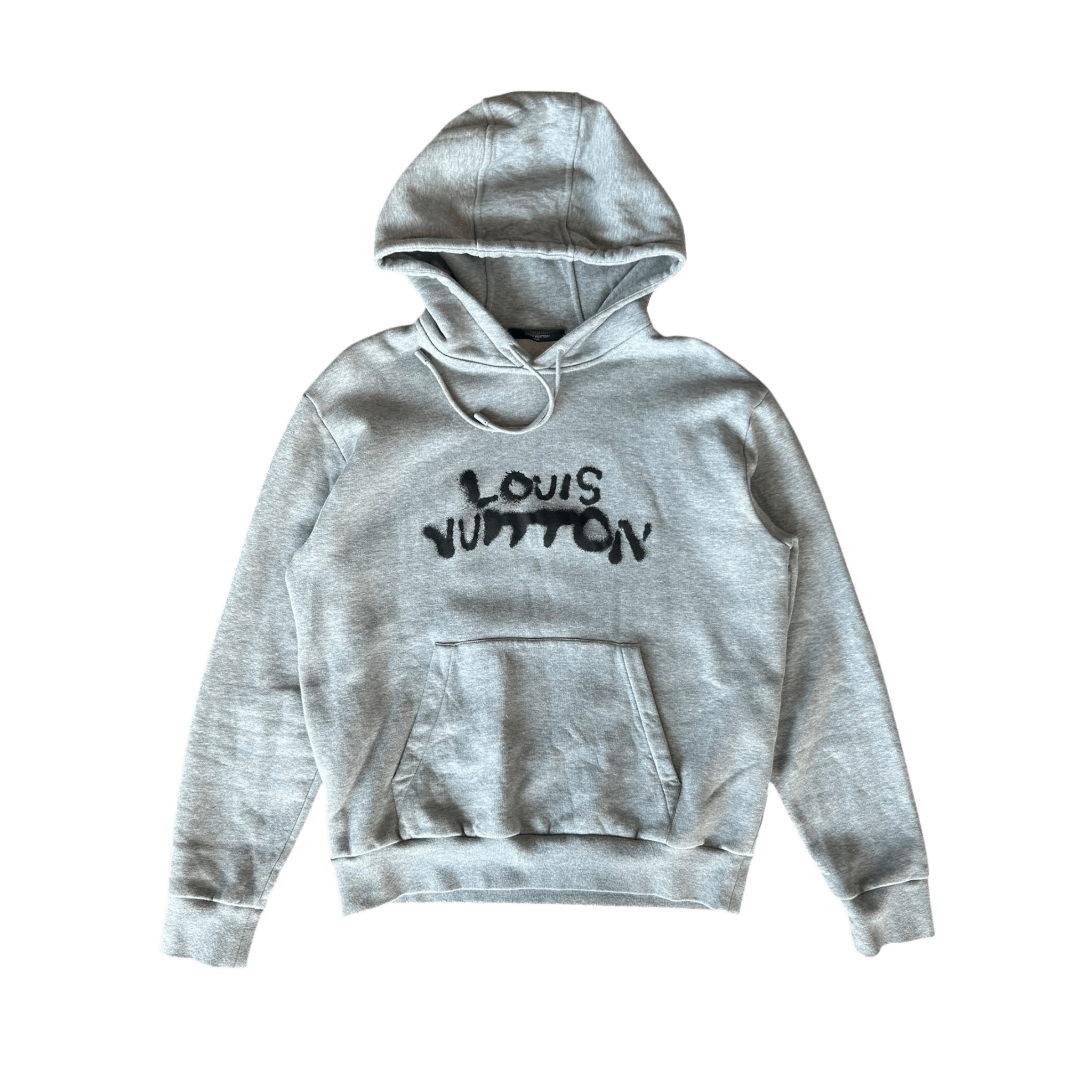 Louis Vuitton Grey Graffiti Logo Graphic Hoodie - Morely TrendsLouis Vuitton Type here:)