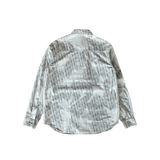 Dior Grey Oblique Distressed Button Up Shirt - Morely TrendsDior Type here:)