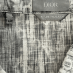 Dior Grey Oblique Distressed Button Up Shirt - Morely TrendsDior Type here:)