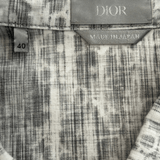 Dior Grey Oblique Distressed Button Up Shirt - Morely TrendsDior Type here:)