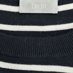 Dior Black & White Striped Logo T-Shirt - Morely TrendsDior Type here:)