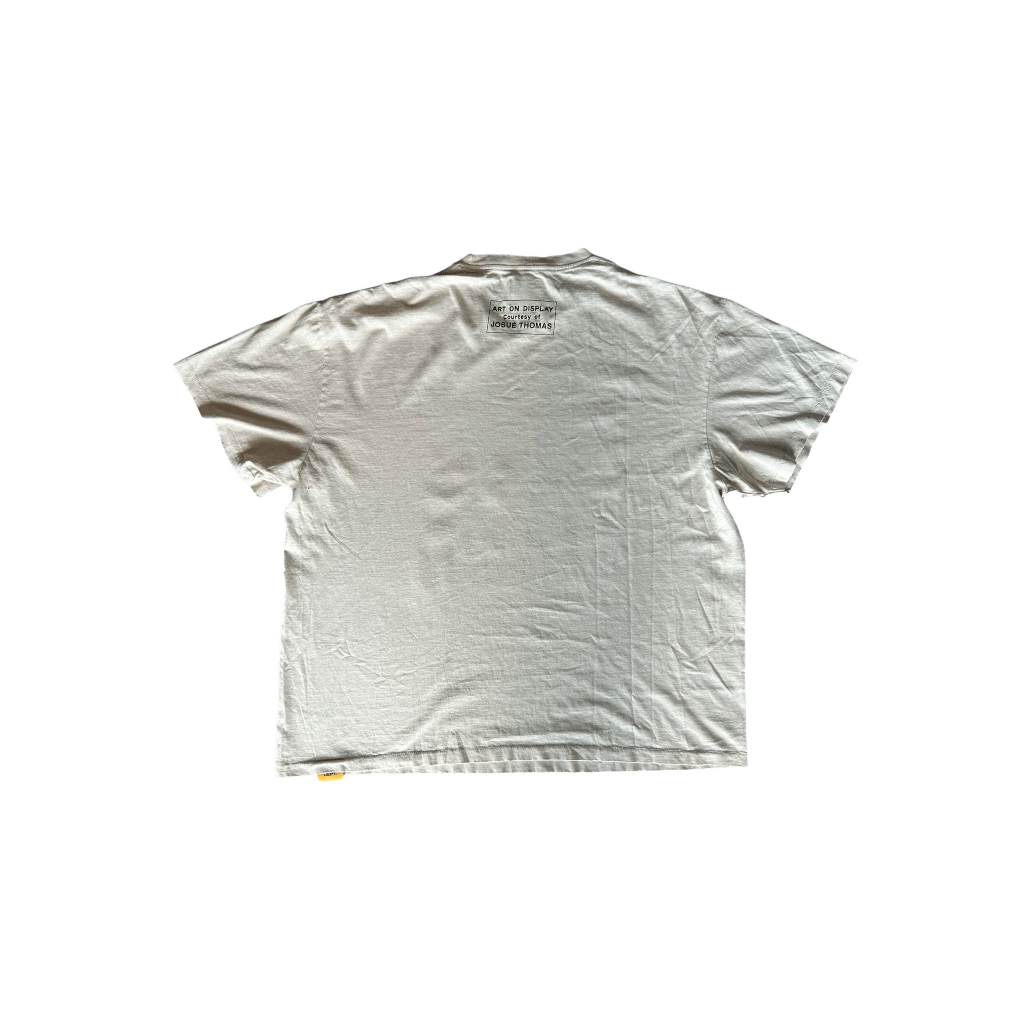 Gallery Dept Antique White & Black Yesterday Was Tomorrow Logo T-Shirt - Morely TrendsGallery Dept Type here:)