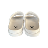 Louis Vuitton White Monogram Miami Mules - Morely TrendsLouis Vuitton Type here:)