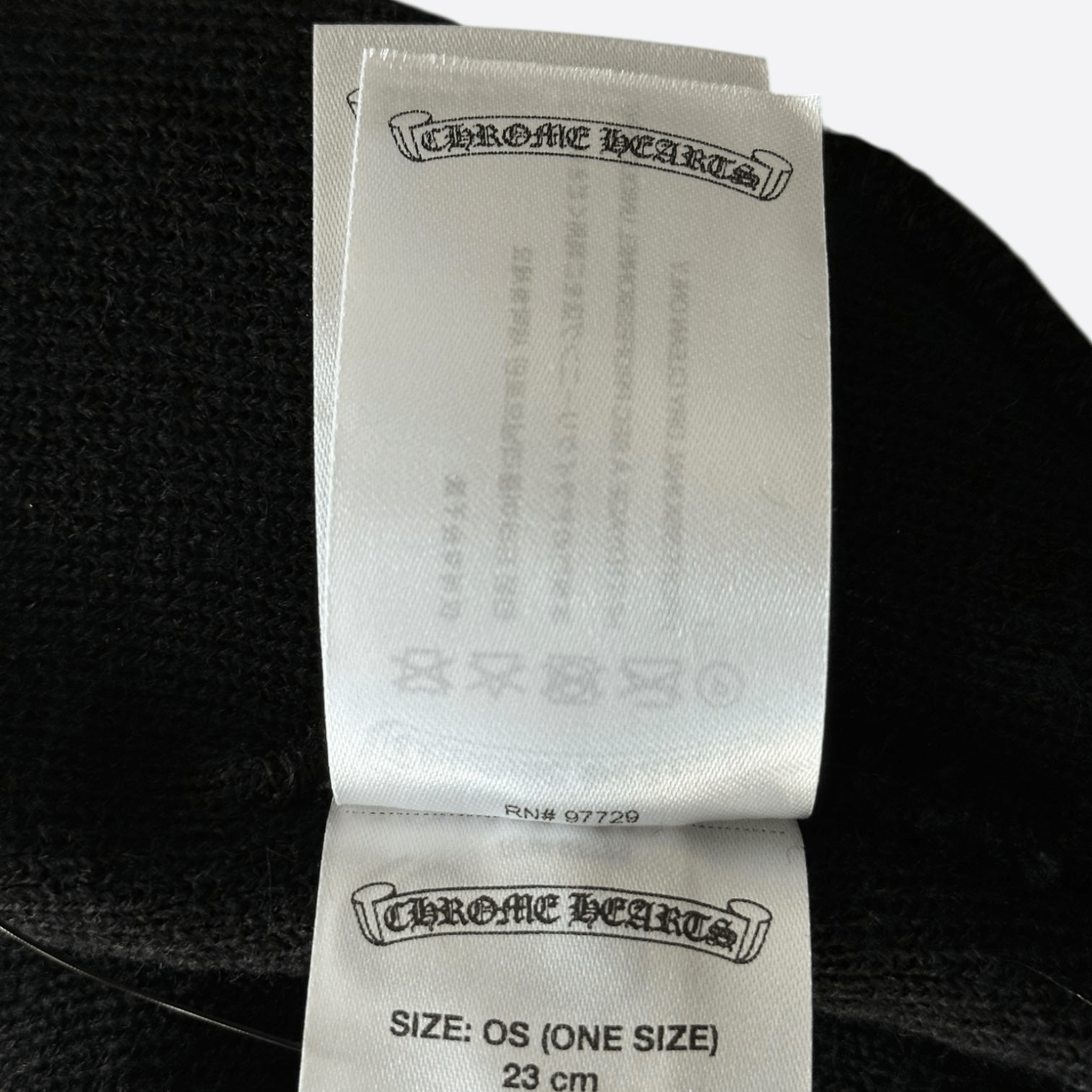 Chrome Hearts Black & White CH Logo Embroidered Beanie - Morely TrendsChrome Hearts Type here:)