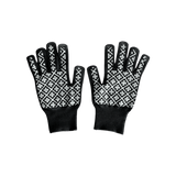 Chrome Hearts Black & White Script Cross Logo Gloves - Morely TrendsChrome Hearts Type here:)