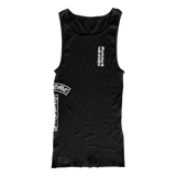 Chrome Hearts Black & White T - Bar Logo Tank Top - Morely TrendsChrome Hearts Type here:)