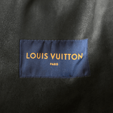 Louis Vuitton Black & White Chain Leather Trucker Jacket - Morely TrendsLouis Vuitton Type here:)