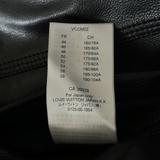 Louis Vuitton Black & White Chain Leather Trucker Jacket - Morely TrendsLouis Vuitton Type here:)