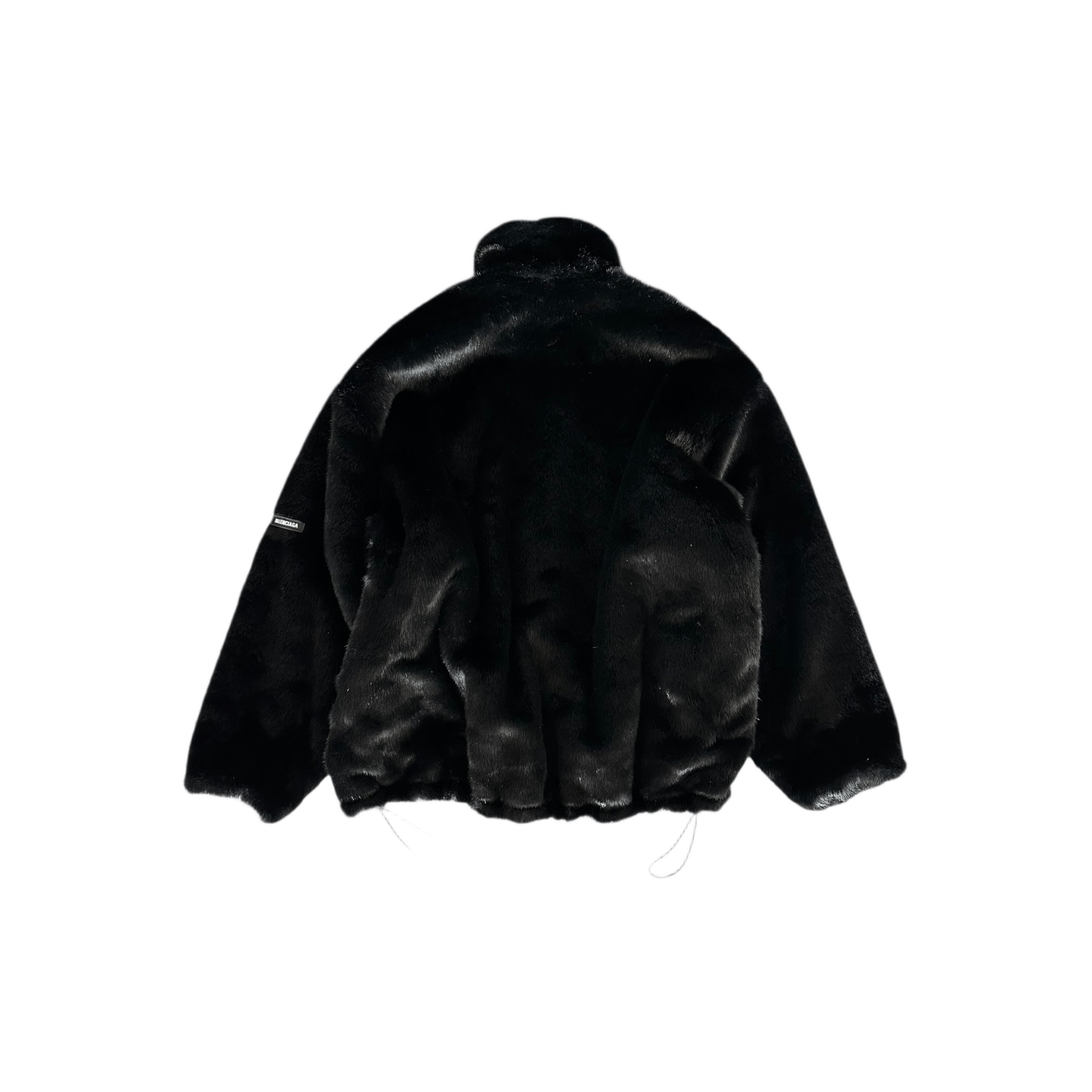 Balenciaga Black Faux Fur Quilted Jacket - Morely TrendsBalenciaga Type here:)