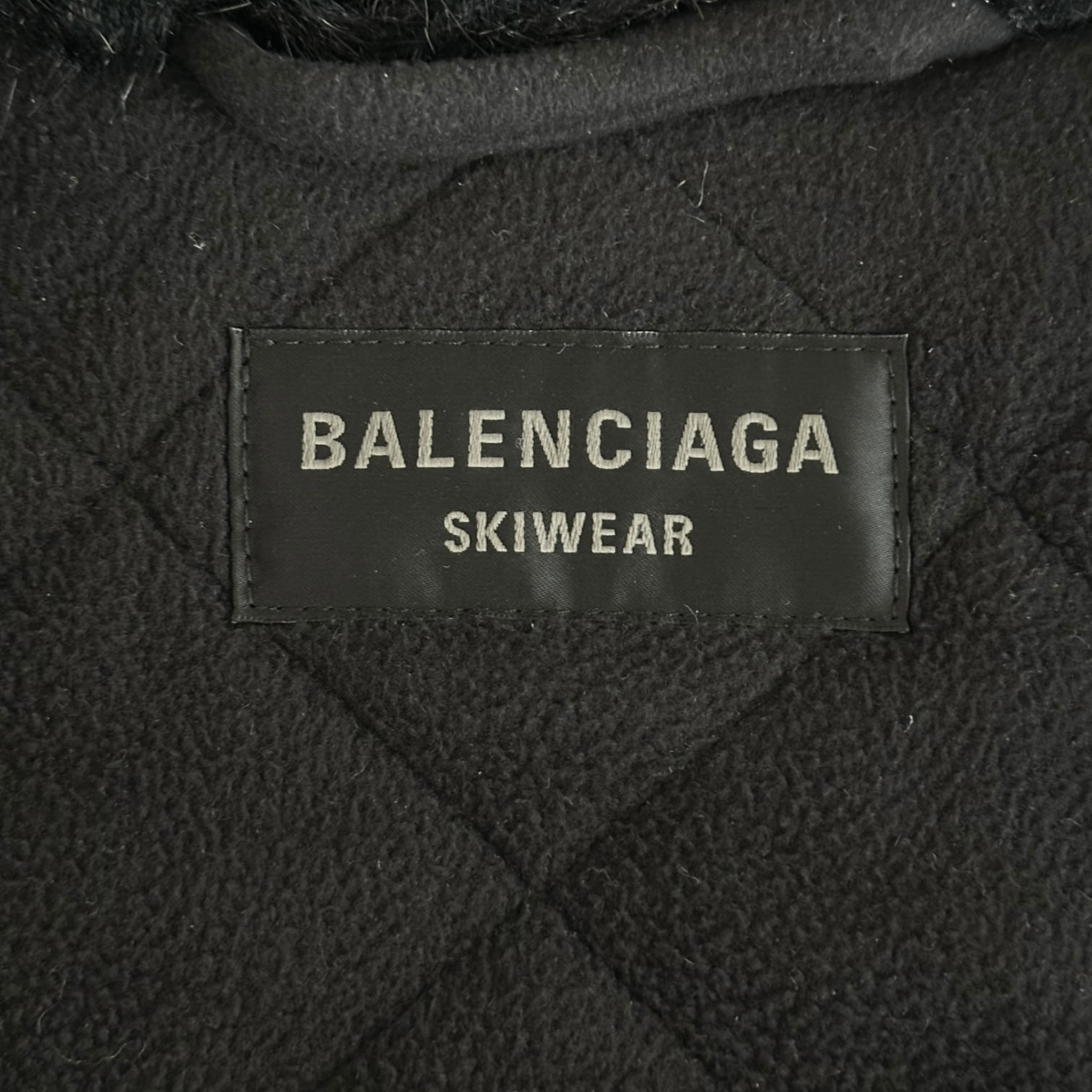 Balenciaga Black Faux Fur Quilted Jacket - Morely TrendsBalenciaga Type here:)
