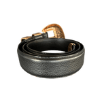 Chrome Hearts Black & Brass 3 Piece Leather Belt - Morely TrendsChrome Hearts Type here:)