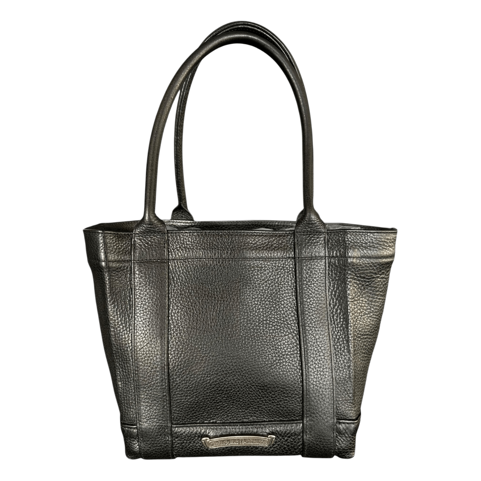 Chrome Hearts Black & Multicolor Cemetery Cross Patch Tote Bag - Morely TrendsChrome Hearts Type here:)