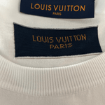 Louis Vuitton White & Green Vuitton Intarsia T-Shirt - Morely TrendsLouis Vuitton Type here:)