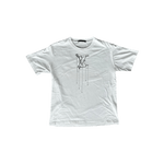 Louis Vuitton White & Black Pendant Logo T-Shirt - Morely TrendsLouis Vuitton Type here:)