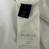 Louis Vuitton White & Black Pendant Logo T-Shirt - Morely TrendsLouis Vuitton Type here:)