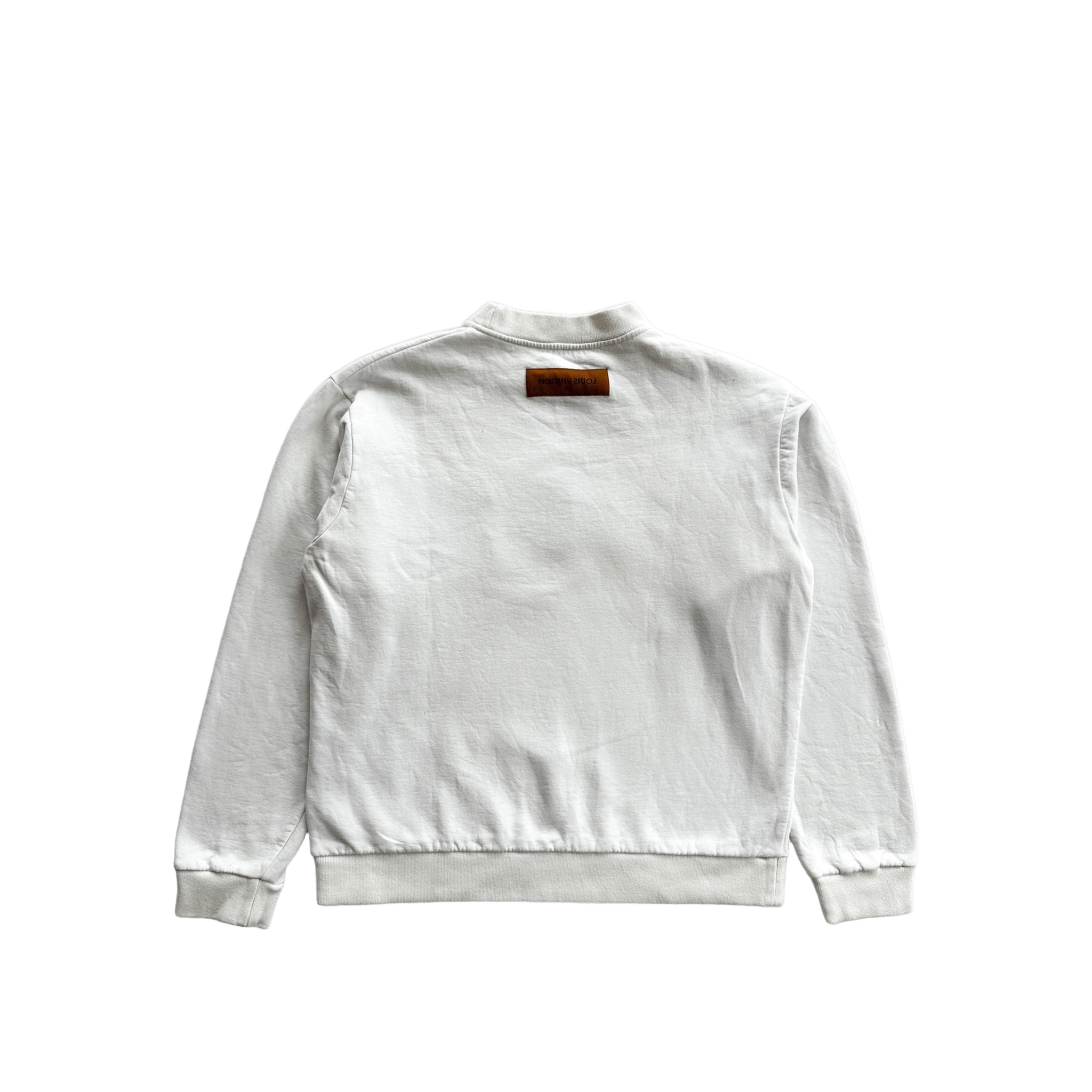 Louis Vuitton White Multicolor Flower Monogram Sweater - Morely TrendsLouis Vuitton Type here:)