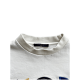 Louis Vuitton White Multicolor Flower Monogram Sweater - Morely TrendsLouis Vuitton Type here:)