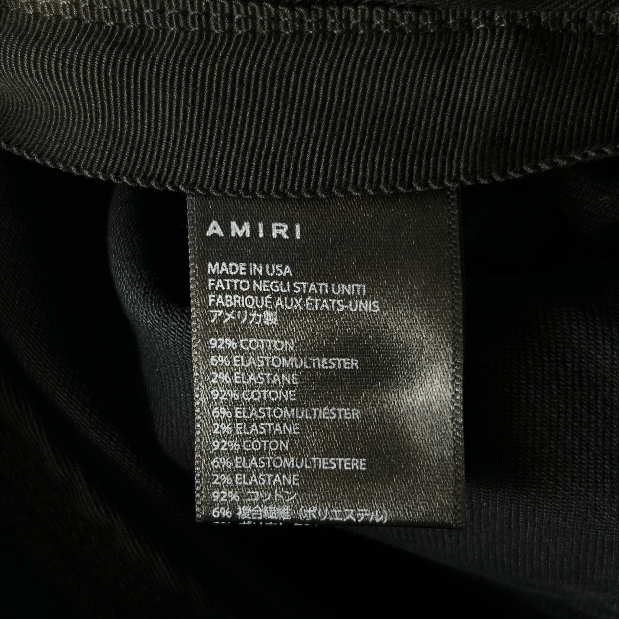 Amiri Aged Black Thrasher Plus Jeans - Morely TrendsAmiri Type here:)