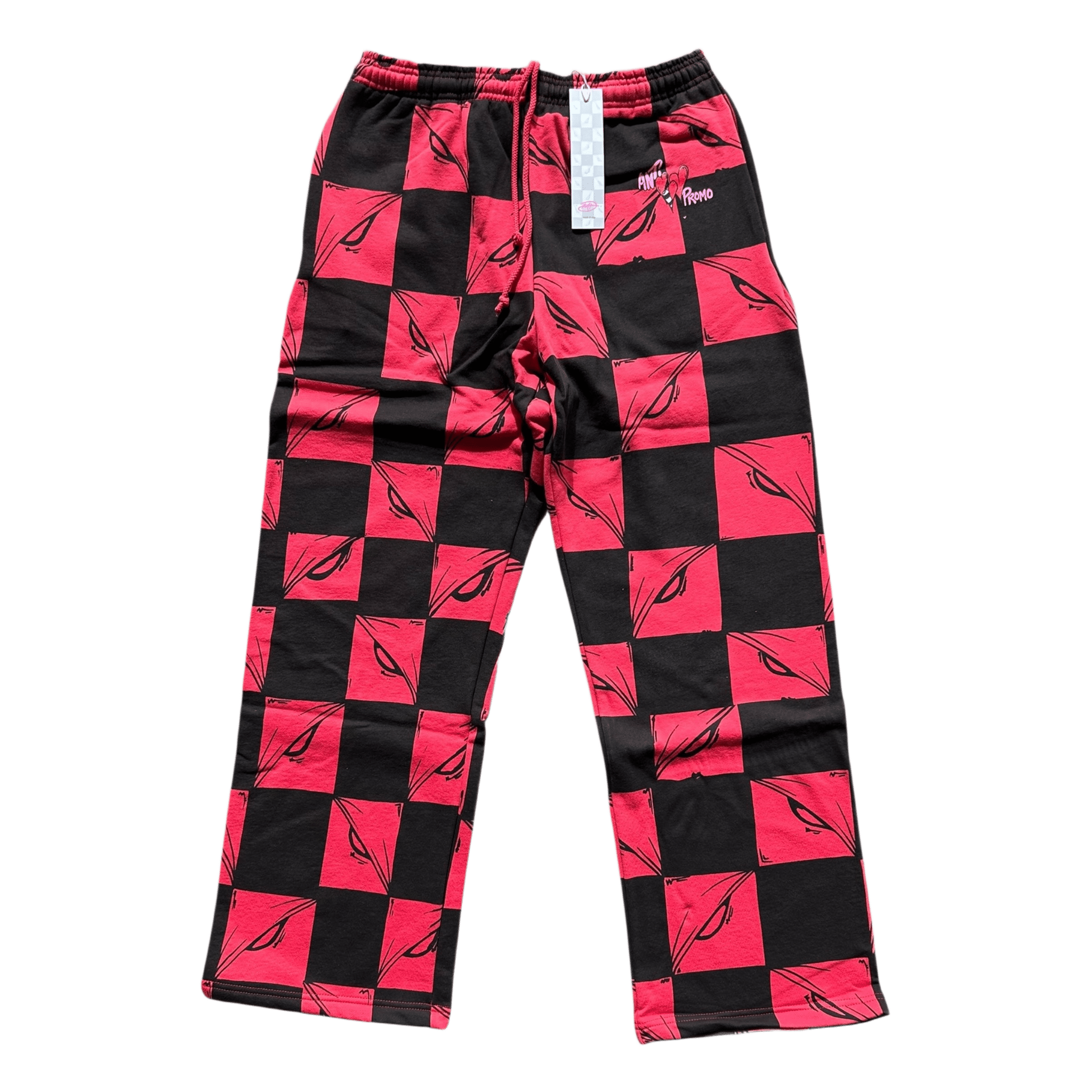 Matty Boy Black & Red 99 Eyez Anti Promo Sweatpants - Morely TrendsMatty Boy Type here:)