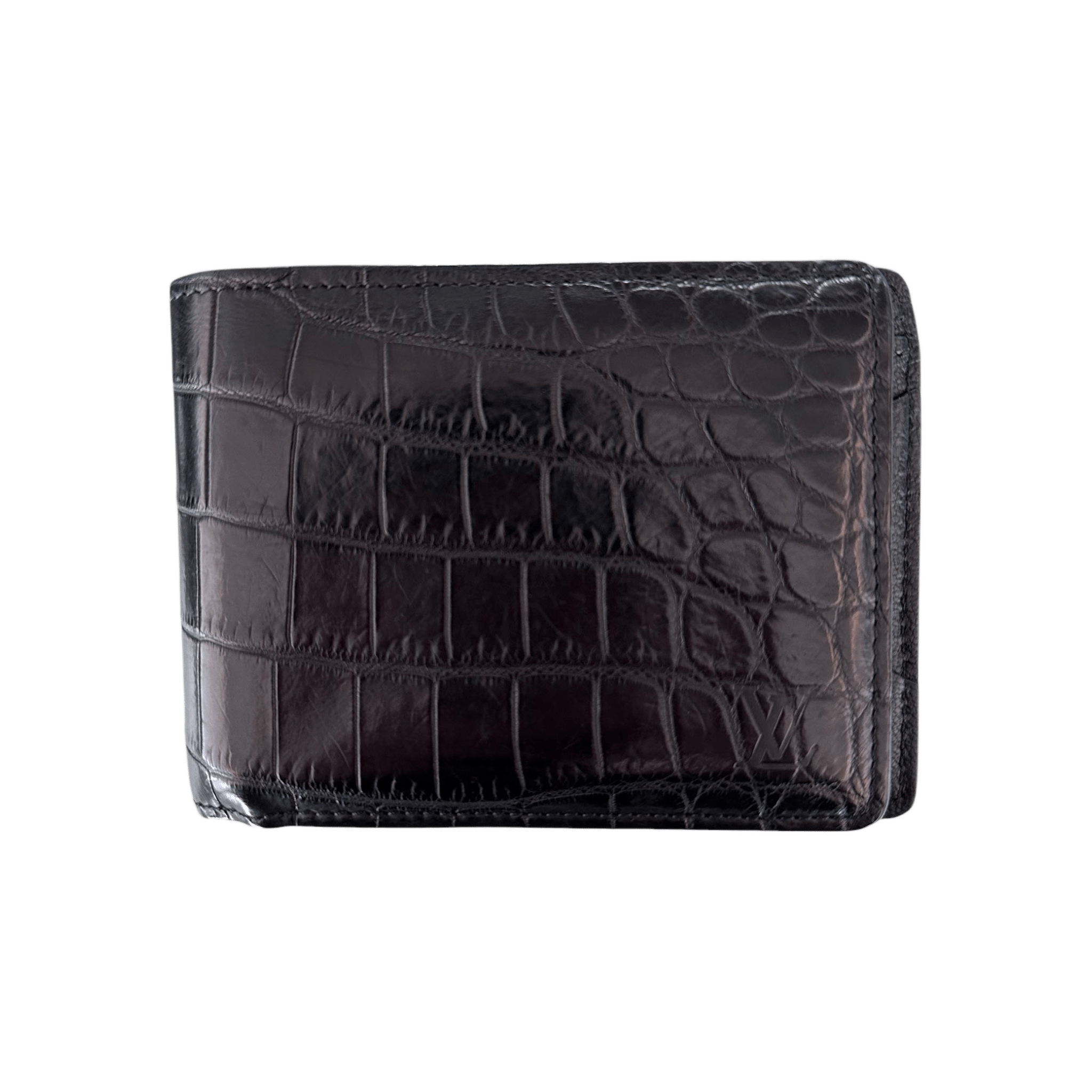 Louis Vuitton Black Crocodile Bifold Wallet - Morely TrendsLouis Vuitton Type here:)