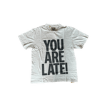 Gallery Dept Antique White & Black You Are Late! Logo T-Shirt - Morely TrendsGallery Dept Type here:)