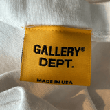 Gallery Dept Antique White & Black You Are Late! Logo T-Shirt - Morely TrendsGallery Dept Type here:)