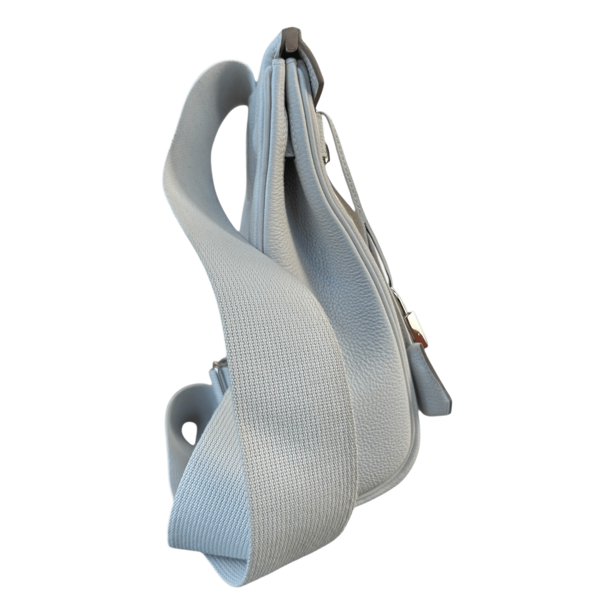 Hermes Light Grey HAC A Dos Crossbody Backpack - Morely TrendsHermes Type here:)