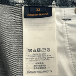 Louis Vuitton Blue Bleached Bandana Monogram Denim Shorts - Morely TrendsLouis Vuitton Type here:)